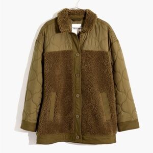 Madewell Hybrid Sherpa Jacket